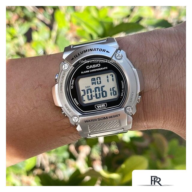 Наручные часы Casio Illuminator W-219HD-1A - Изображение №2 — Интернет-магазин ПроЗаказ