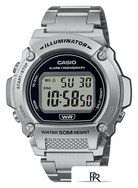 Наручные часы Casio Illuminator W-219HD-1A - Изображение №1 — Интернет-магазин ПроЗаказ