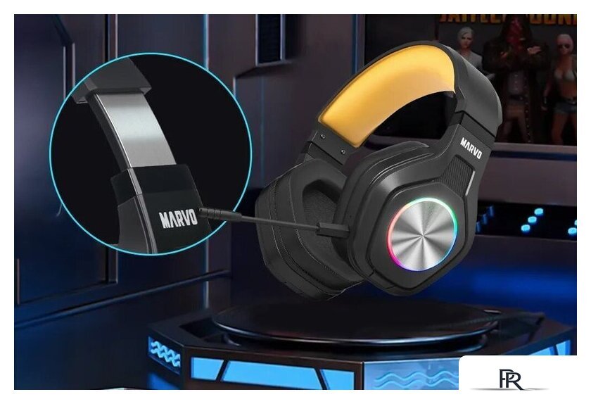 Наушники Marvo Pulz 80W HG9084W - Изображение №12 — Интернет-магазин ПроЗаказ