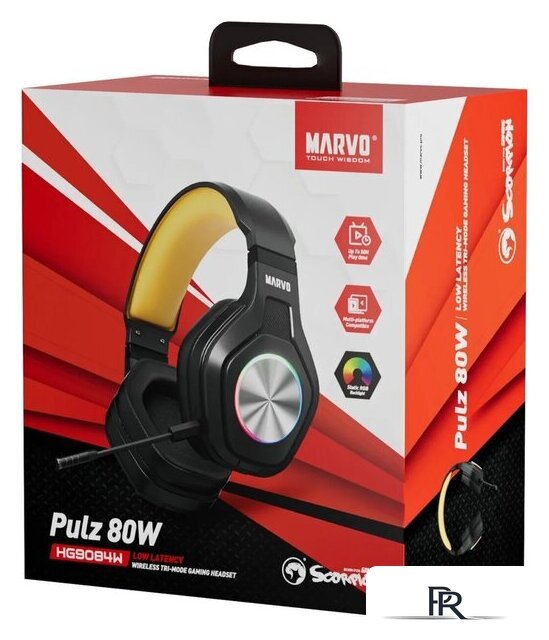 Наушники Marvo Pulz 80W HG9084W - Изображение №6 — Интернет-магазин ПроЗаказ