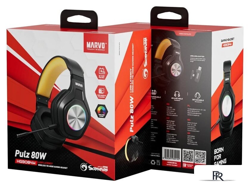 Наушники Marvo Pulz 80W HG9084W - Изображение №7 — Интернет-магазин ПроЗаказ