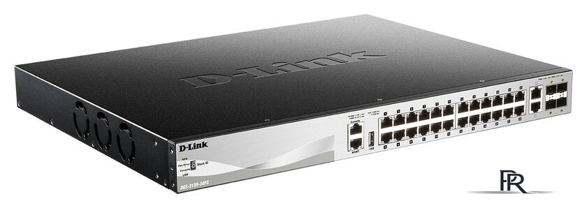 Управляемый коммутатор 3-го уровня D-Link DGS-3130-30PS/B1A - Изображение №2 — Интернет-магазин ПроЗаказ
