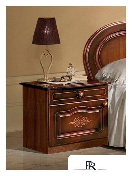 Тумба ФорестДекоГрупп Щара правая (орех) - Изображение №1 — Интернет-магазин ПроЗаказ