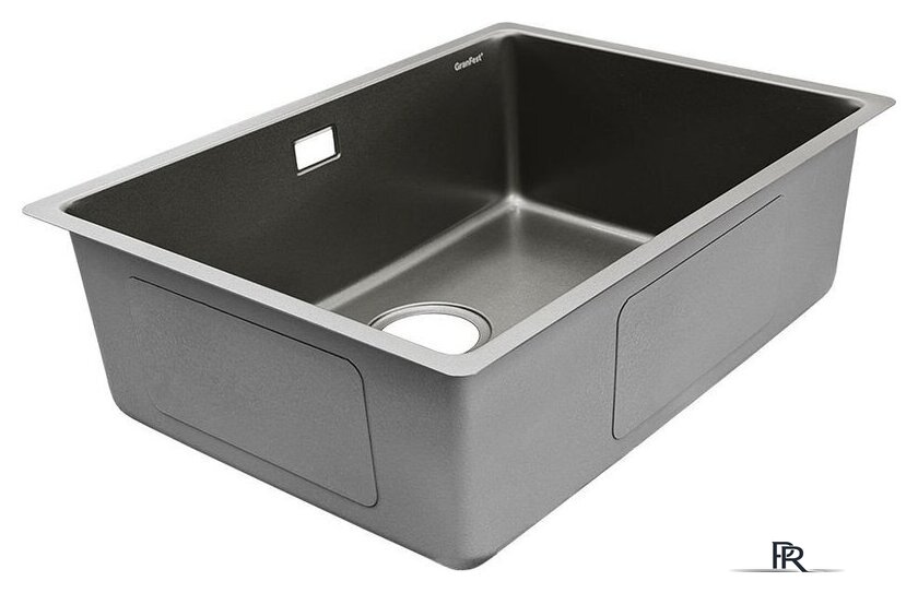 Кухонная мойка GranFest Metal нержавеющая сталь AISI 304 GF-5944 титан - Изображение №2 — Интернет-магазин ПроЗаказ