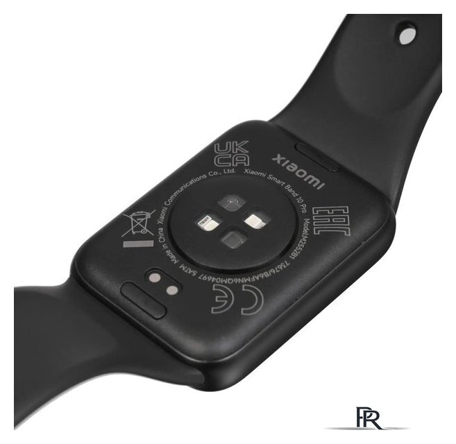 Фитнес-браслет Xiaomi Smart Band 10 Pro M2552B1 (черный, с черным силиконовым ремешком, международная версия) - Изображение №6 — Интернет-магазин ПроЗаказ