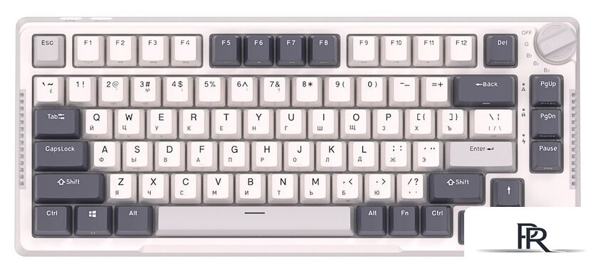 Клавиатура Royal Kludge RK-H81 RGB White Night (RK Cyan) - Изображение №2 — Интернет-магазин ПроЗаказ