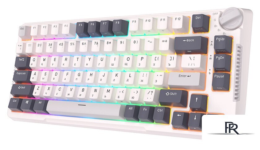 Клавиатура Royal Kludge RK-H81 RGB White Night (RK Cyan) - Изображение №3 — Интернет-магазин ПроЗаказ