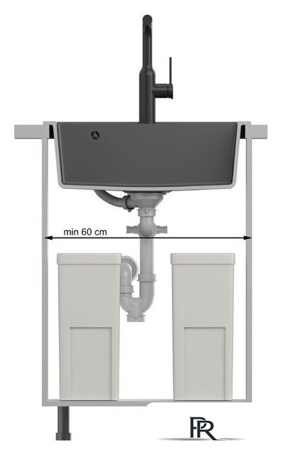 Кухонная мойка Quadron HCQB6054U8_BS - Изображение №5 — Интернет-магазин ПроЗаказ