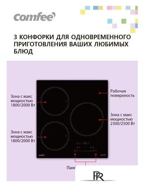 Варочная панель Comfee CIH401 - Изображение №5 — Интернет-магазин ПроЗаказ