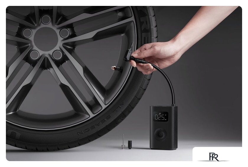 Автомобильный компрессор Xiaomi Mi Portable Electric Air Compressor 2 BHR7112GL (международная версия) - Изображение №6 — Интернет-магазин ПроЗаказ