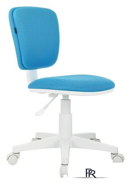 Компьютерное кресло Brabix Joy MG-204W без подлокотников 533012 (белый/голубой TW-55) - Изображение №1 — Интернет-магазин ПроЗаказ
