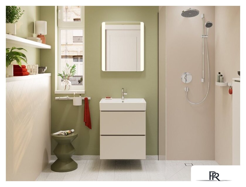 Умывальник Hansgrohe Xanuia Q 60 60133450 - Изображение №14 — Интернет-магазин ПроЗаказ