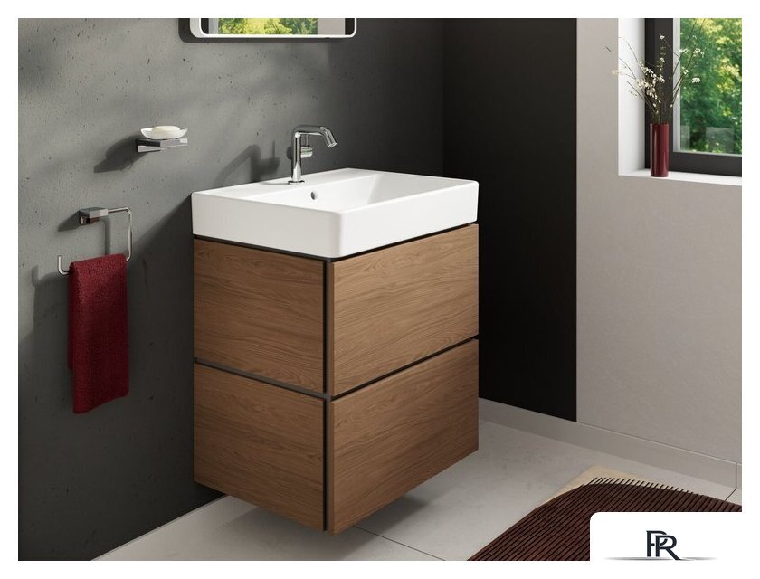 Умывальник Hansgrohe Xanuia Q 60 60133450 - Изображение №12 — Интернет-магазин ПроЗаказ