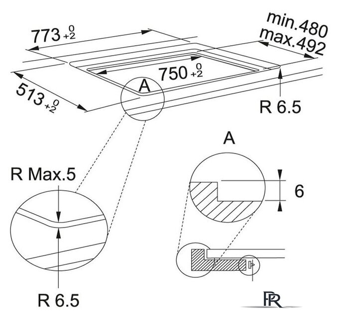 Варочная панель Franke FSM 804 I B BK - Изображение №2 — Интернет-магазин ПроЗаказ