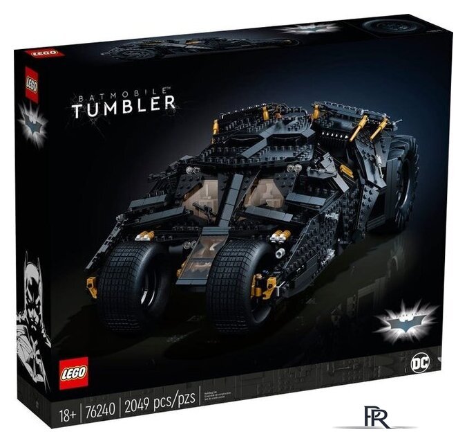 Конструктор LEGO DC Batman 76240 Бэтмобиль Тумблер - Изображение №1 — Интернет-магазин ПроЗаказ