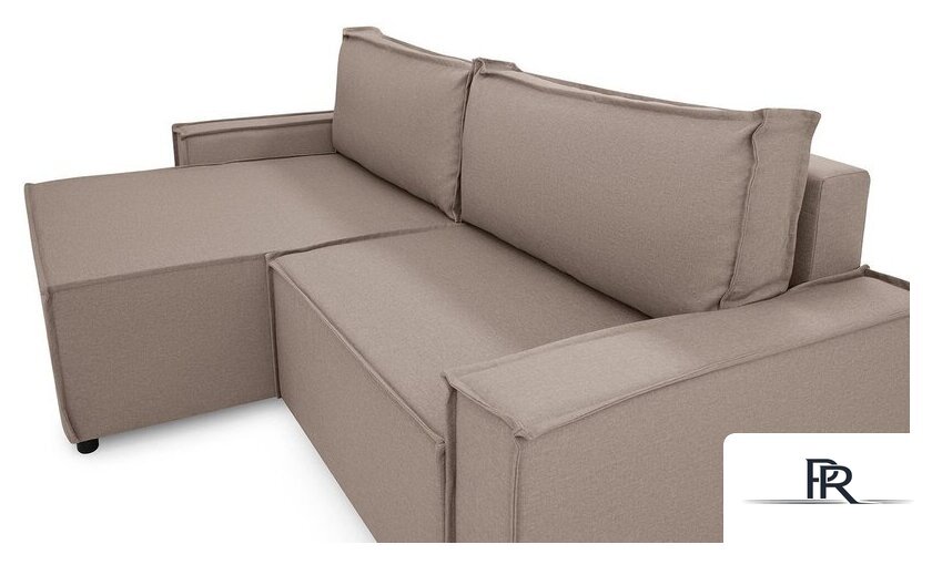 Угловой диван Mio Tesoro Дюссельдорф 293 1.5ек-1.5пф (1176 Savanna Plus Mocca) - Изображение №4 — Интернет-магазин ПроЗаказ