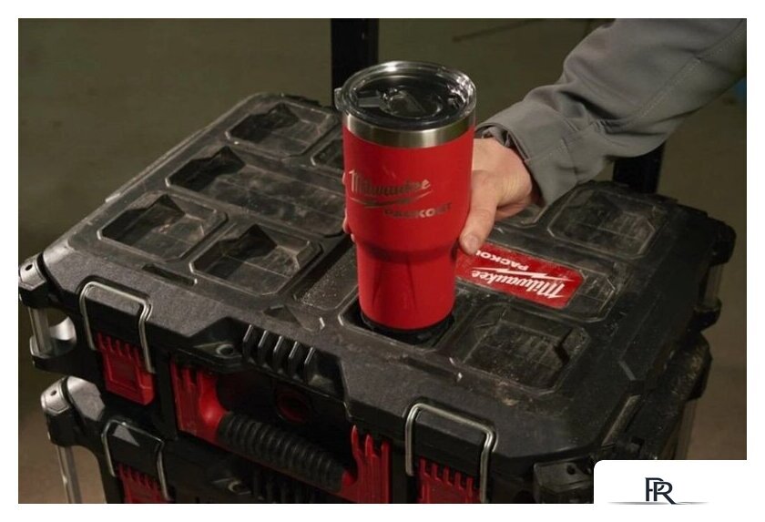 Термокружка Milwaukee Packout 0.591 л (красный) - Изображение №6 — Интернет-магазин ПроЗаказ