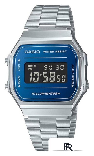 Наручные часы Casio A-168WEM-2B - Изображение №1 — Интернет-магазин ПроЗаказ
