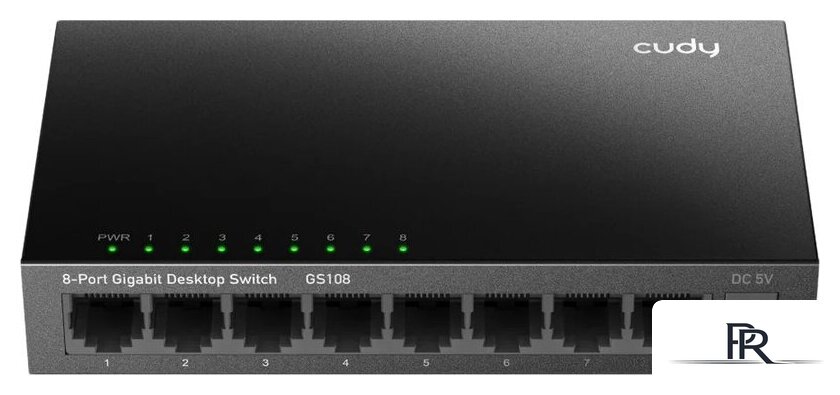 Неуправляемый коммутатор Cudy GS108 4.0 - Изображение №1 — Интернет-магазин ПроЗаказ