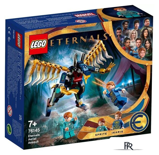 Конструктор LEGO Marvel Super Heroes 76145 Воздушное нападение Вечных - Изображение №1 — Интернет-магазин ПроЗаказ