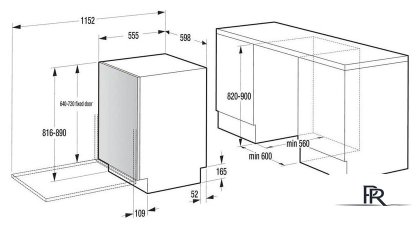 Встраиваемая посудомоечная машина Gorenje GV673A66 - Изображение №9 — Интернет-магазин ПроЗаказ