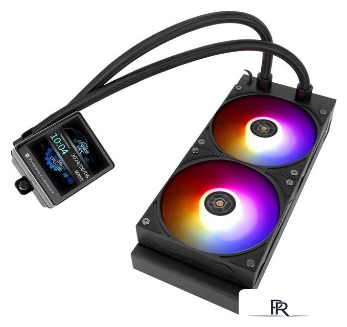 Система жидкостного охлаждения для процессора Thermalright Grand Vision 240 ARGB (черный) - Изображение №4 — Интернет-магазин ПроЗаказ