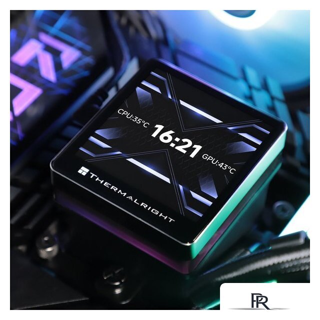 Система жидкостного охлаждения для процессора Thermalright Grand Vision 240 ARGB (черный) - Изображение №8 — Интернет-магазин ПроЗаказ
