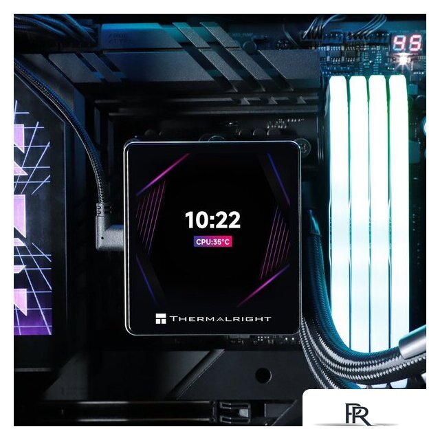 Система жидкостного охлаждения для процессора Thermalright Grand Vision 240 ARGB (черный) - Изображение №9 — Интернет-магазин ПроЗаказ