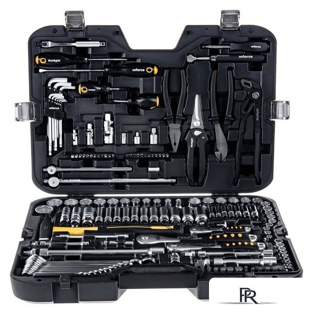 Универсальный набор инструментов Inforce 06-07-21 (150 предметов) - Изображение №5 — Интернет-магазин ПроЗаказ