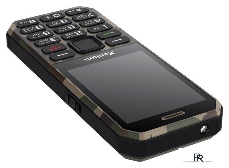 Кнопочный телефон Xenium X300 (зеленый камуфляж) - Изображение №5 — Интернет-магазин ПроЗаказ