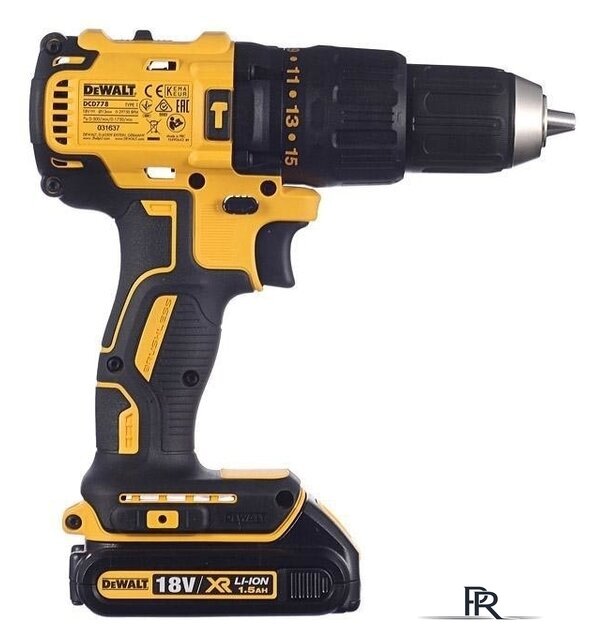 Ударная дрель-шуруповерт DeWalt DCD778S2T (с 2-мя АКБ 1.5 Ah) - Изображение №2 — Интернет-магазин ПроЗаказ