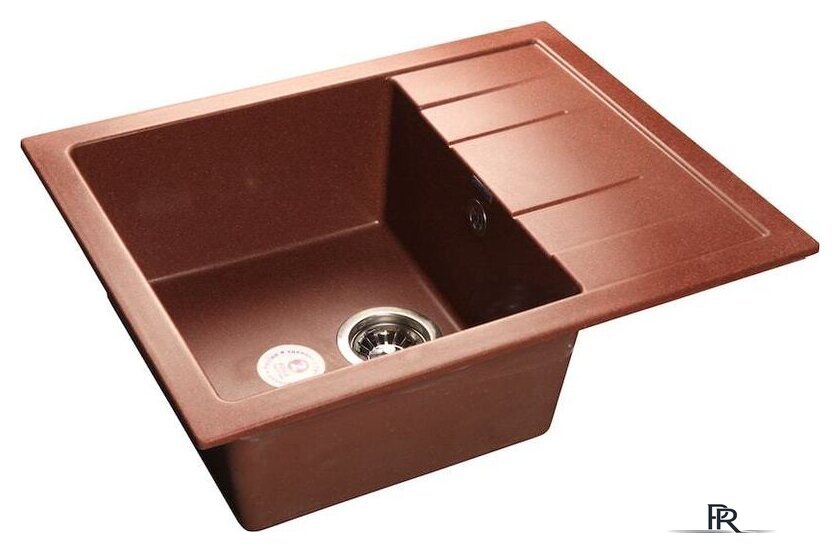 Кухонная мойка GranFest GF-Q650L (красный марс) - Изображение №1 — Интернет-магазин ПроЗаказ