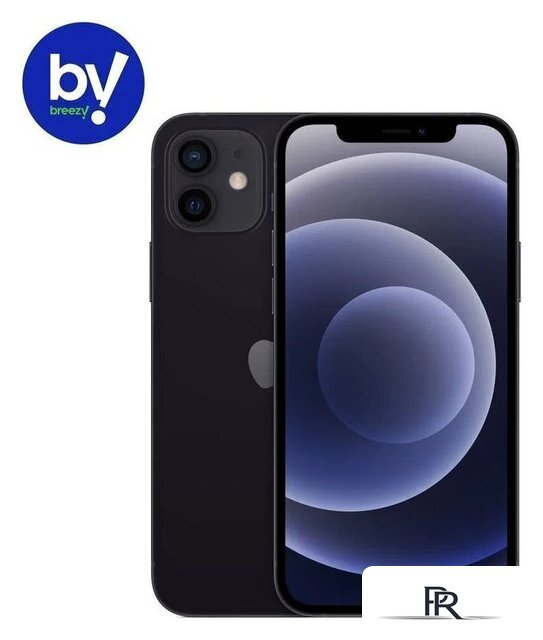 Смартфон Apple iPhone 12 64GB Восстановленный by Breezy, грейд B (черный) - Изображение №1 — Интернет-магазин ПроЗаказ
