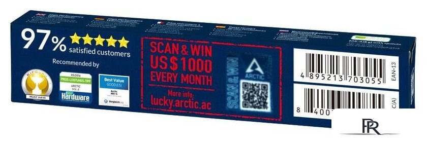 Термопаста Arctic MX-4 ACTCP00059A (8 г) - Изображение №3 — Интернет-магазин ПроЗаказ