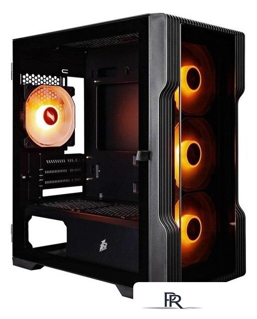 Корпус 1stPlayer Trilobite T3-G ARGB T3-G-BK-4F7 - Изображение №1 — Интернет-магазин ПроЗаказ