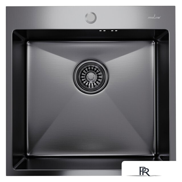 Кухонная мойка Mixline 547230 (черный графит, 3 мм) - Изображение №1 — Интернет-магазин ПроЗаказ