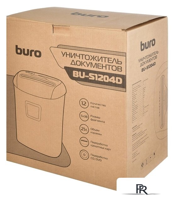 Шредер Buro Office BU-S1204D - Изображение №9 — Интернет-магазин ПроЗаказ
