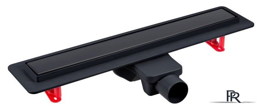 Трап/канал Berges Wasserhaus Optim Line Black 600 095506 - Изображение №1 — Интернет-магазин ПроЗаказ