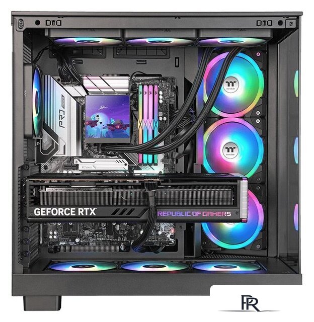 Система жидкостного охлаждения для процессора Thermaltake MAGFloe 420 Ultra ARGB Sync CL-W451-PL14SW-A - Изображение №6 — Интернет-магазин ПроЗаказ