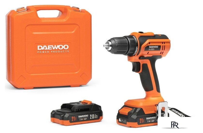 Дрель-шуруповерт Daewoo Power DAA 2122Li Set (с 2-мя АКБ, кейс) - Изображение №11 — Интернет-магазин ПроЗаказ