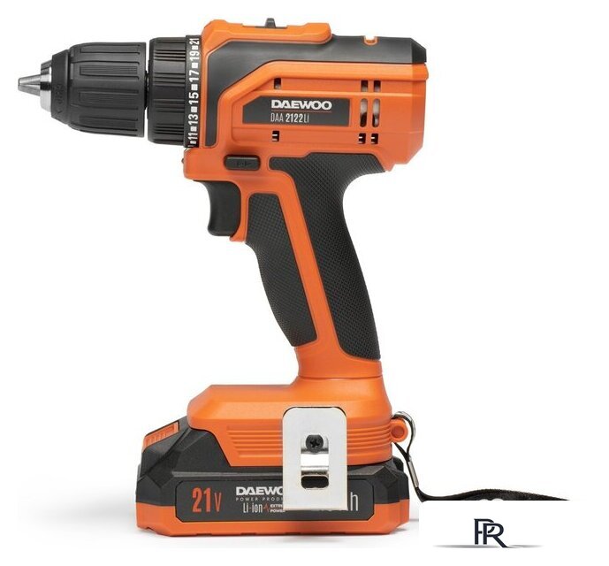 Дрель-шуруповерт Daewoo Power DAA 2122Li Set (с 2-мя АКБ, кейс) - Изображение №5 — Интернет-магазин ПроЗаказ