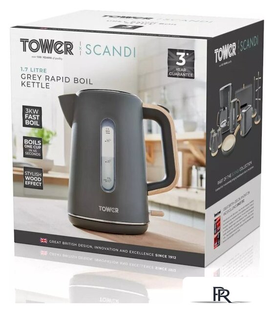 Электрический чайник Tower Scandi T10037G - Изображение №8 — Интернет-магазин ПроЗаказ