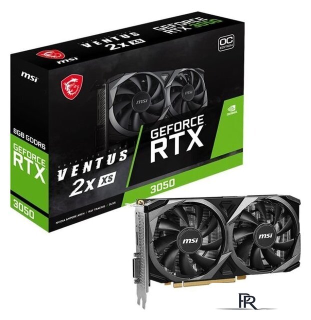 Видеокарта MSI GeForce RTX 3050 Ventus 2X XS 8G OC - Изображение №5 — Интернет-магазин ПроЗаказ