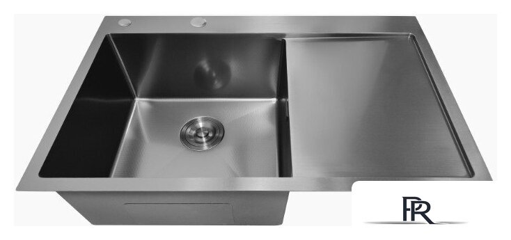 Кухонная мойка Stellar Decor S7850NB-L-D (нано черный) - Изображение №5 — Интернет-магазин ПроЗаказ