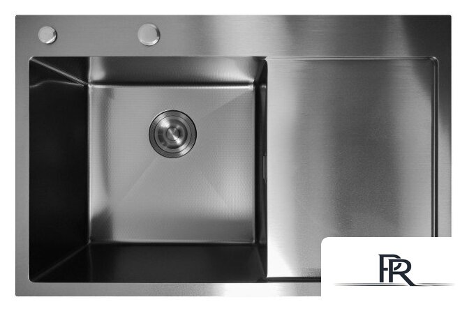 Кухонная мойка Stellar Decor S7850NB-L-D (нано черный) - Изображение №8 — Интернет-магазин ПроЗаказ