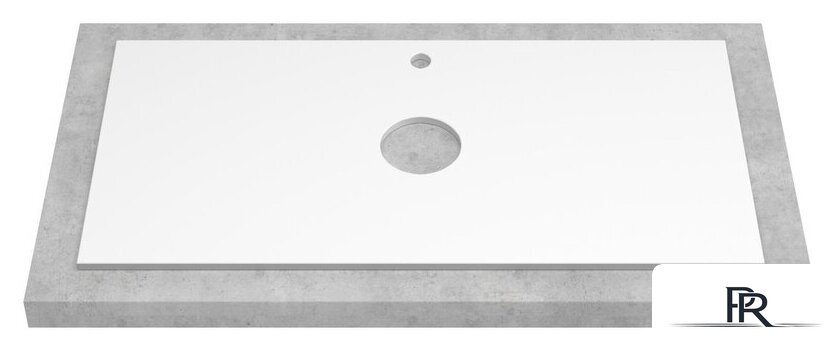  ЗОВ Тумба под умывальник Кито-2 2K80LW0MRMC-LDSPW (белый/тростник) - Изображение №4 — Интернет-магазин ПроЗаказ