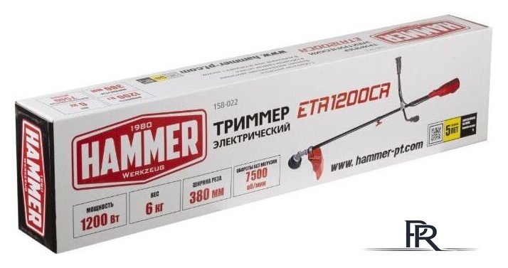 Триммер Hammer ETR1200CR 647932 - Изображение №9 — Интернет-магазин ПроЗаказ