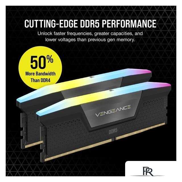 Оперативная память Corsair Vengeance RGB 2x32ГБ DDR5 6000 МГц CMH64GX5M2B6000Z40 - Изображение №4 — Интернет-магазин ПроЗаказ