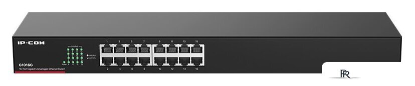 Неуправляемый коммутатор IP-COM G1016G - Изображение №1 — Интернет-магазин ПроЗаказ