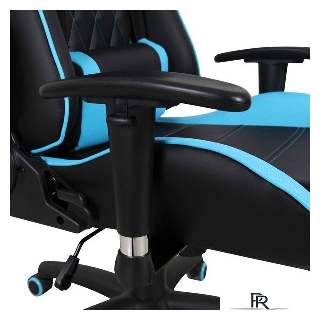Игровое (геймерское) кресло Brabix GT Master GM-110 (черный/голубой) - Изображение №11 — Интернет-магазин ПроЗаказ